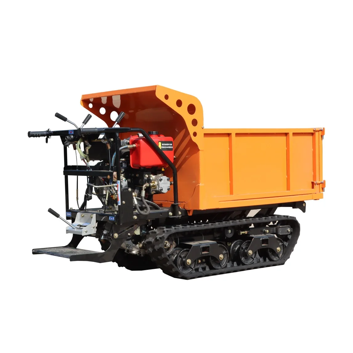 mini garden crawler skid steer loader mini crawler tractor