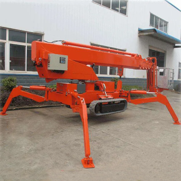 Discount price Mini Mobile 3T small construction hydraulic spider crane