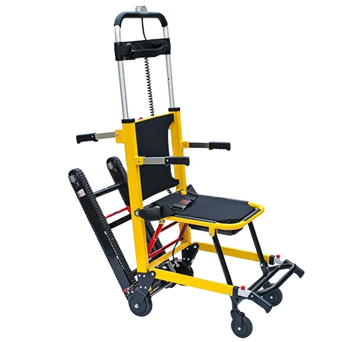 BDST210 Emergency Patient Transfer Hand Truck Trolley Folded Electric Crawler Stair Climber