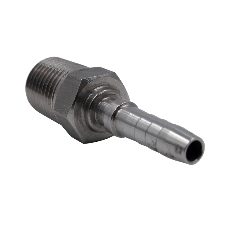 Reusable Quick Coupler stainless steel Metric Male hydraulic hose fittings