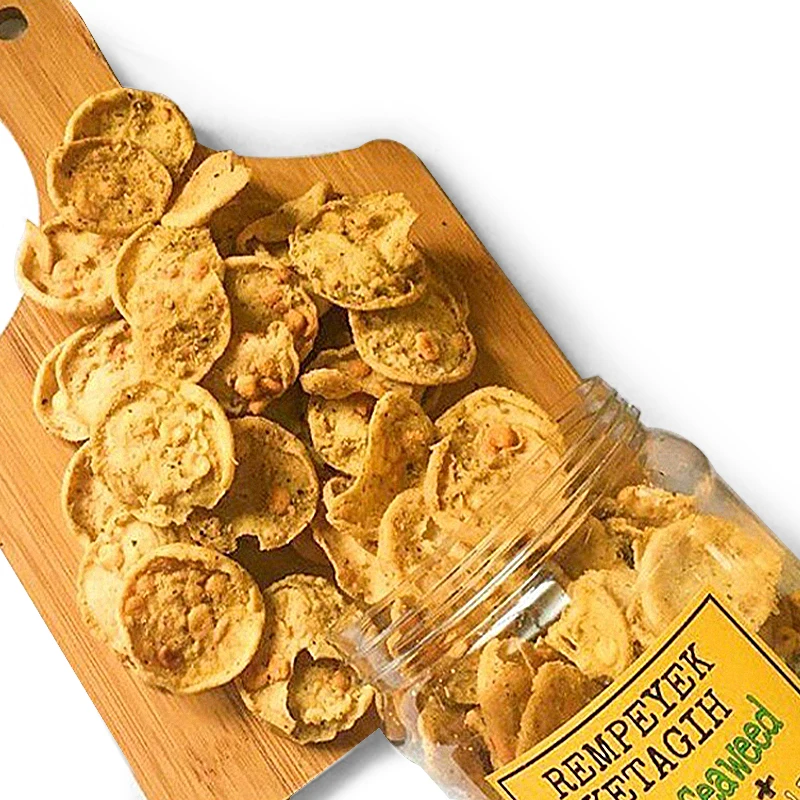 Заводская цена, высокое качество, Nutrin Trans Fat Free, хрустящее Золотое соленое яйцо, вкус морских водорослей, 500 г, сделано в малайзии