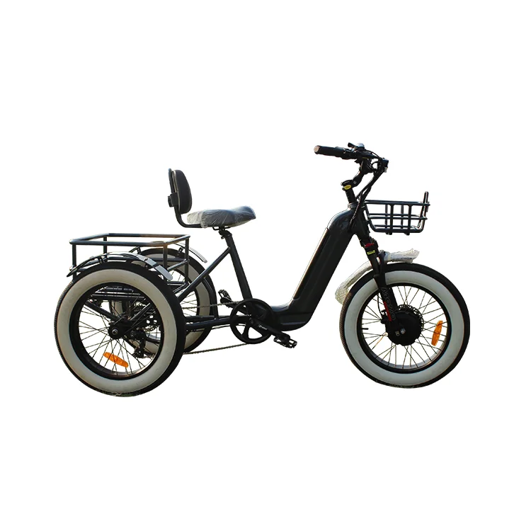 Excellent Performance Electric Cargo Trike Customizable Color Rain Proof Optional Accessories Tricycle for Transport