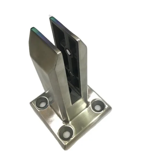 Heavy Duty Duplex 2205 Best Stainless Steel Pool Glass Clamp Garden Glass Fences Spigots Floor Stand Desk Mounted