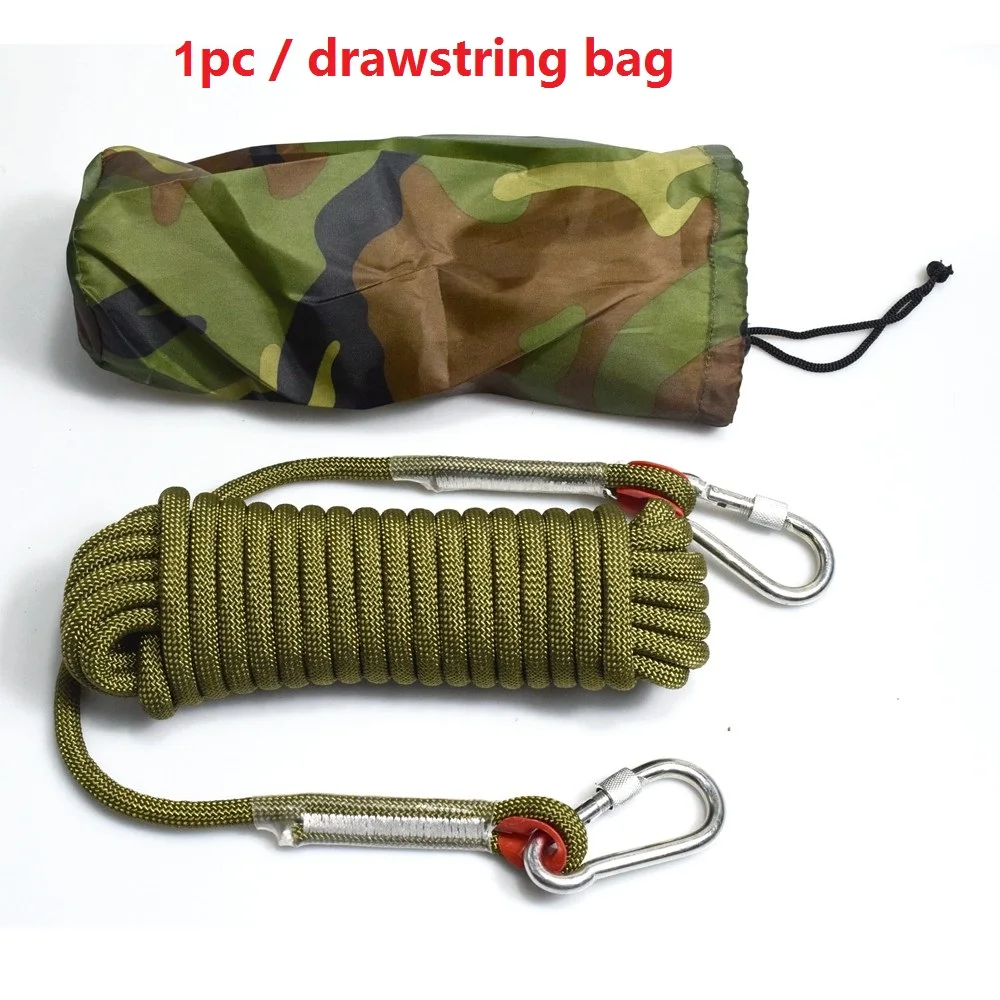 Retail 8mm 10mm 12mm rock climbing rope outdoor education physical activity tree climbing braided rope