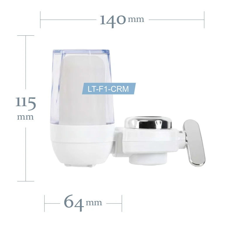 [LT-F1-CRM] Household tap water filter and Cartridge backwashable