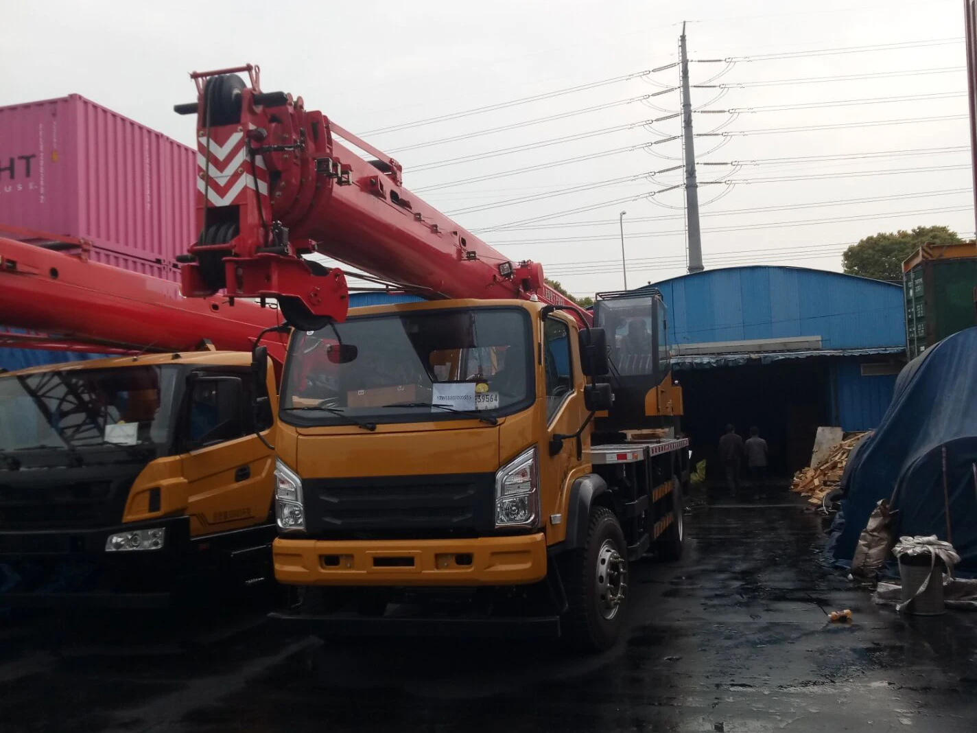 Гидравлический автокран 12ton STC120C с телескопической стрелой для продажи