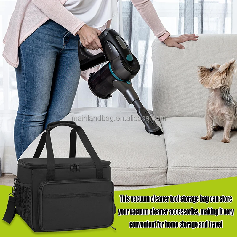 Travel Vacuum Cleaner Accessories Storage Bag Compatible Carrying Case for Dyson Storage Organizer Carrying Bag With Strap
