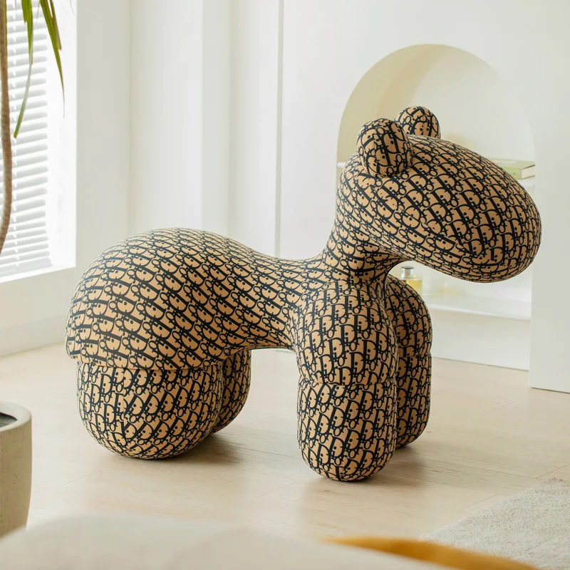 modern simplicity Creative animal children chair design family leisure living room cartoon kids sofa stool toy Pony Chair