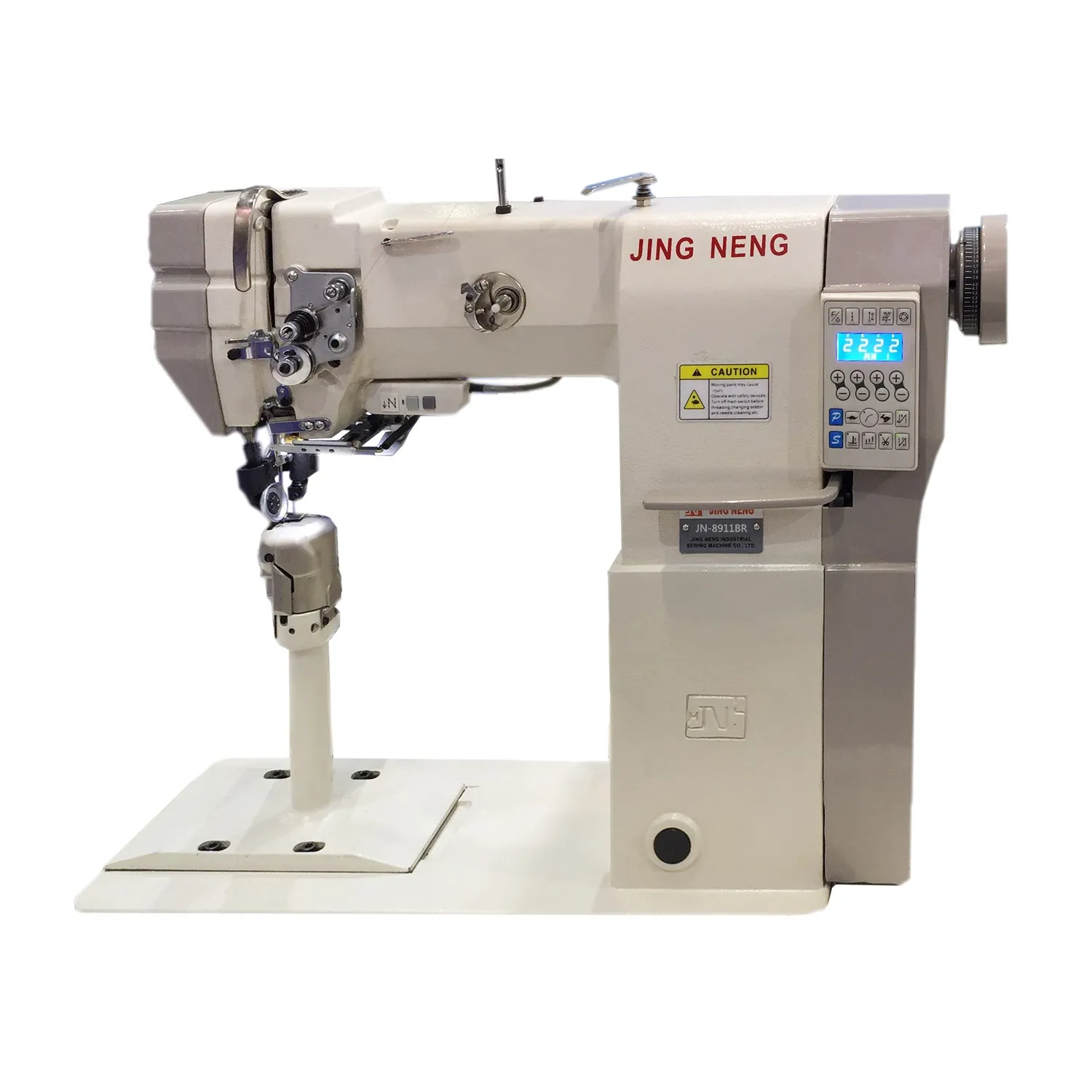 Computerized Slim Post Bed Direct Drive Single Needle Industrial Sewing Machine Compound Feed Handbag Sewing Machine