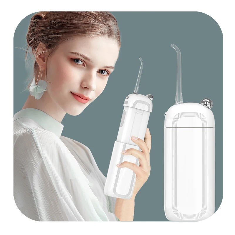 mini cordless portable oral irrigator telescopic water tank Water Irrigator for teeth braces bridges care