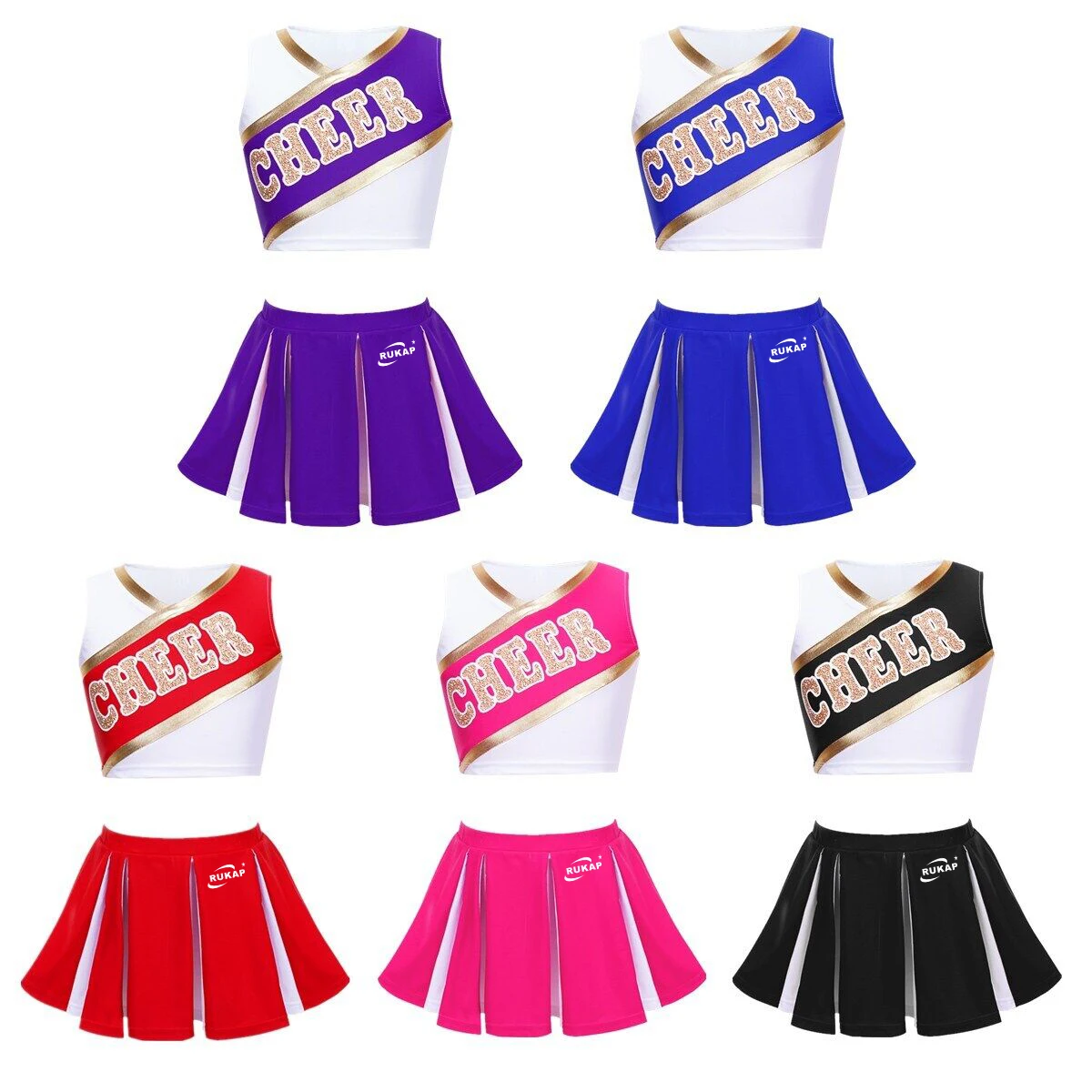 High quality Professional sport girls cheer dance cheerleader costume sublimated cheerleading uniforms sports