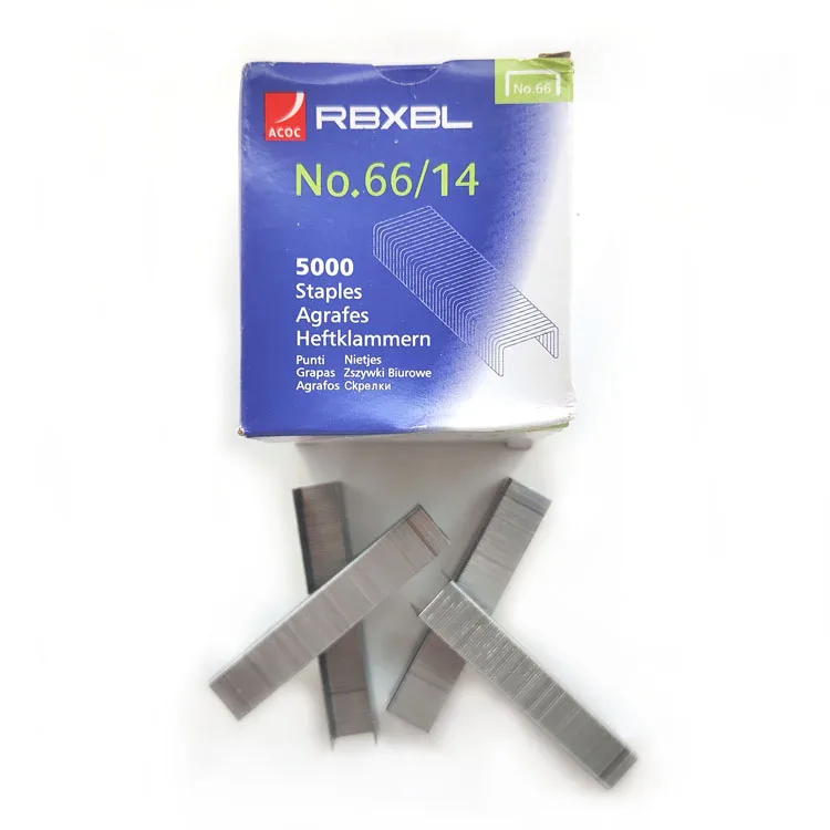 Office High Quality Staple Pin 66/14 Stationery Stainless Steel Staple Pin For Sale