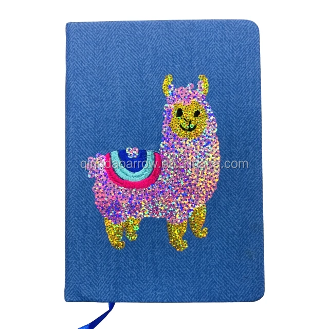 OEM kids stationary Plush Cover Cart  A4/A5/A6 cartoon fluffy Fur plush Cover Notebook For children School Stationery