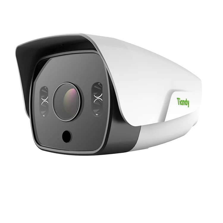 
Tiandy Outdoor Starlight Full Color Night Vision Face Detection Recognition POE 5MP Bullet CCTV Security Camera For Sale 