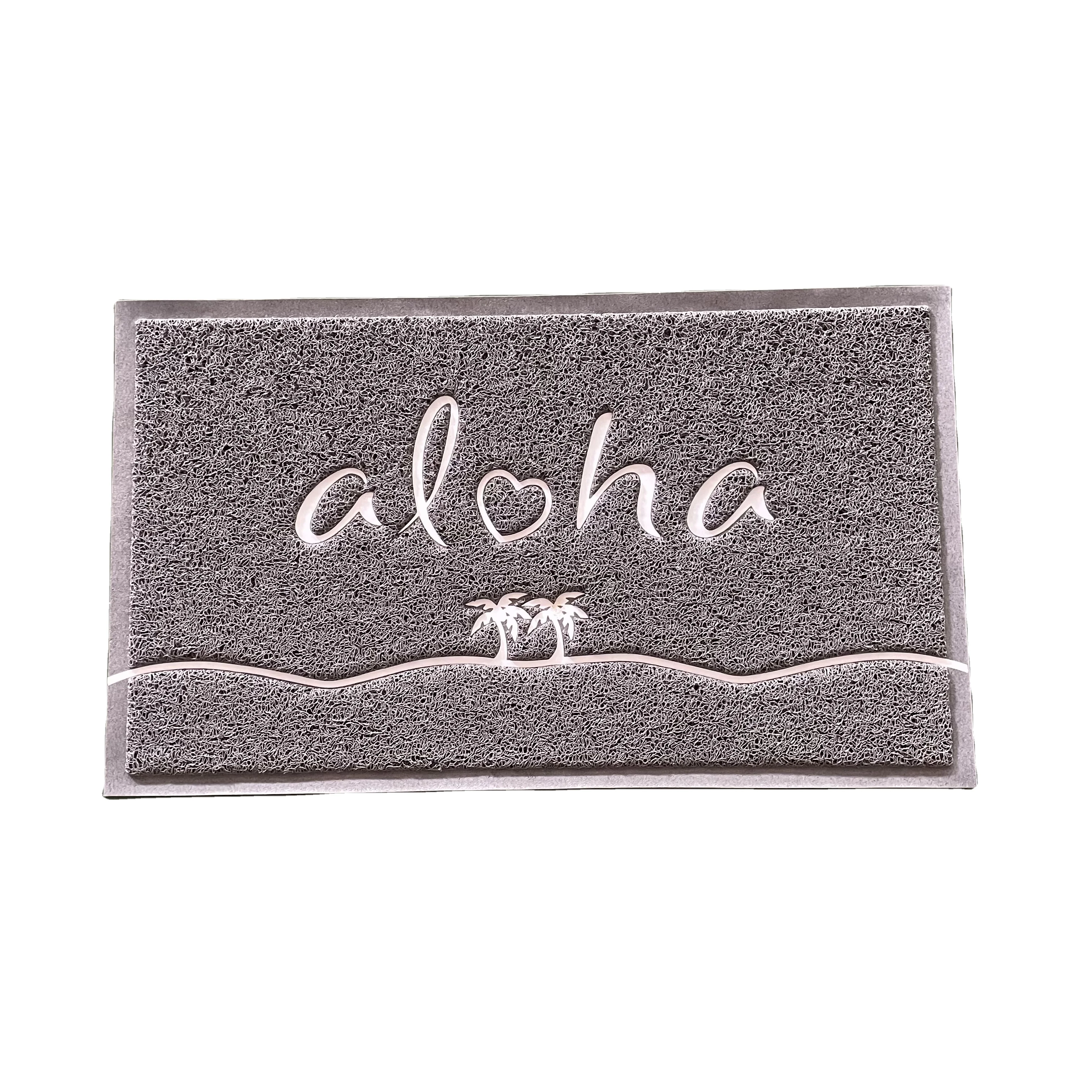 Противоутомительный ПВХ мягкий Пользовательский логотип приветственная дверь коврик напольная катушка прочный внутренний коврик