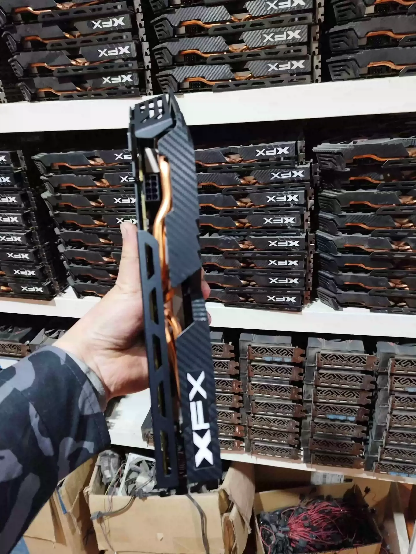 Wholesale AMD Radeon RX 590 8GB GME GPU XFX RX590 RX 580 8GB Used Graphics Card For Gamers