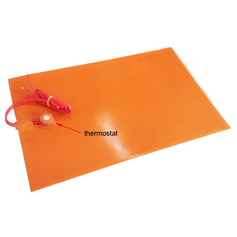 Industrial Flexible Rubber Electric Silicone Pad Heater