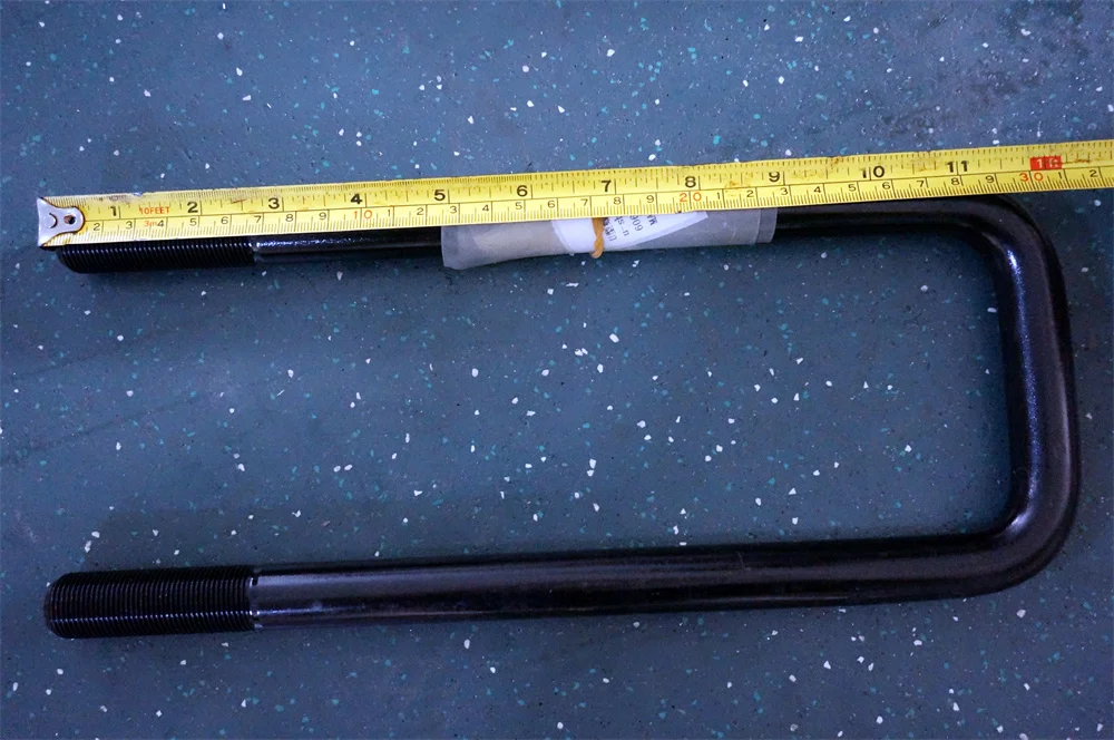 genuine yutong spare parts used in bus ZK6127 2901-00245 suspension u bolt