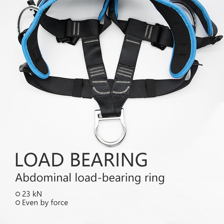 Customizable high-quality half-length electrician full set of overhead worker fall protection safety harness