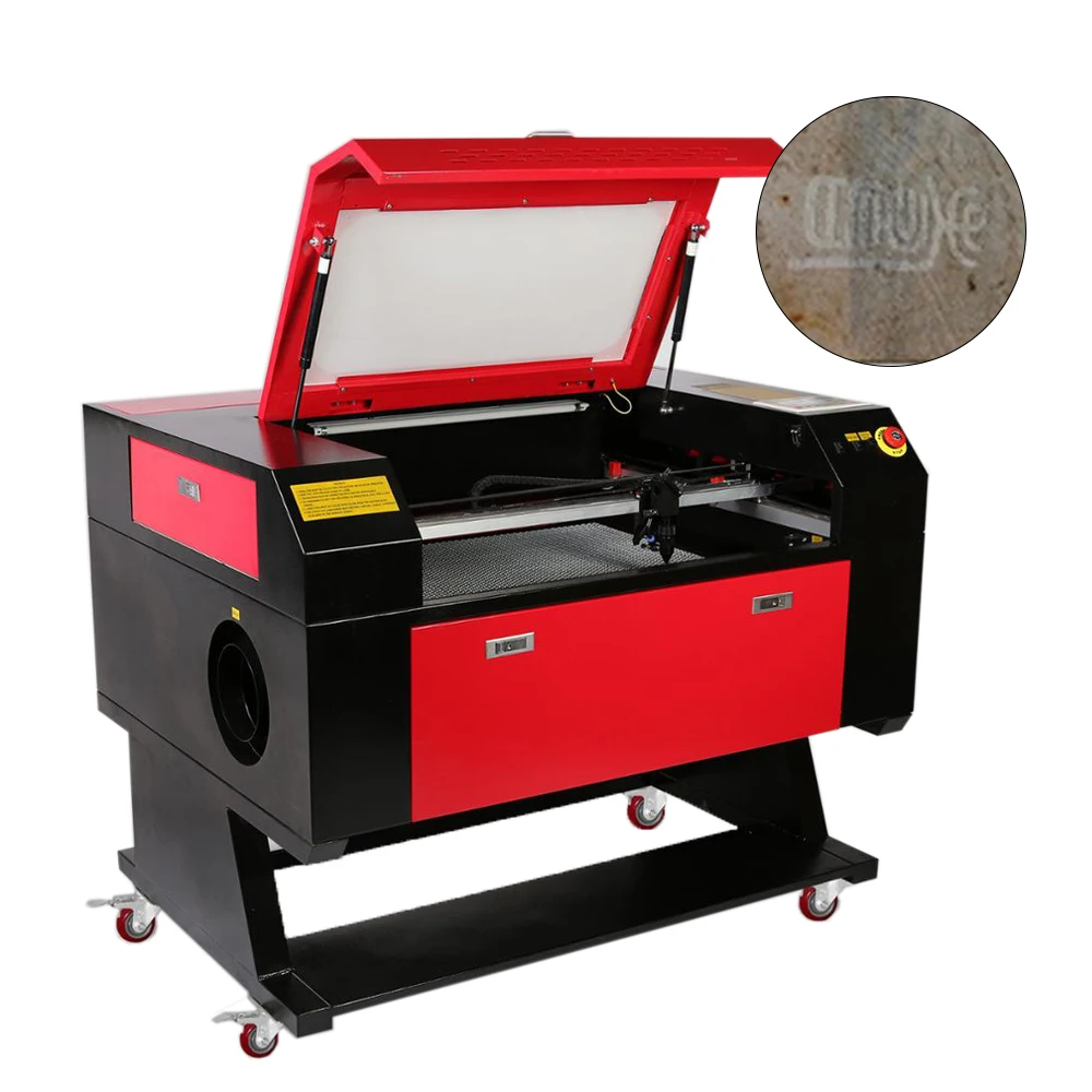 PEIXU hot sale 80w 7050 Acrylic granite stone silicone wristband laser engraving machine