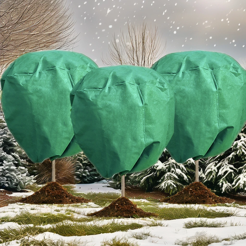 Winter Tree Antifreeze Protective Cover Non-Woven Cold Resistant Frost Protection Bags for Garden Plants