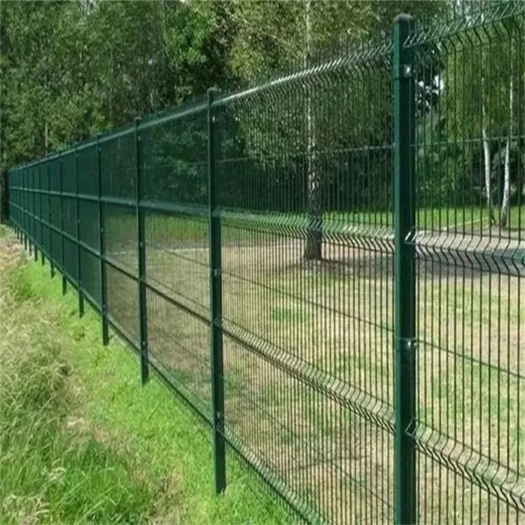 Factory  Processed Commercial Galvanized Steel Welded Curved 3D Wire Mesh Fence Garden Fence 3D PVC Coated Fence