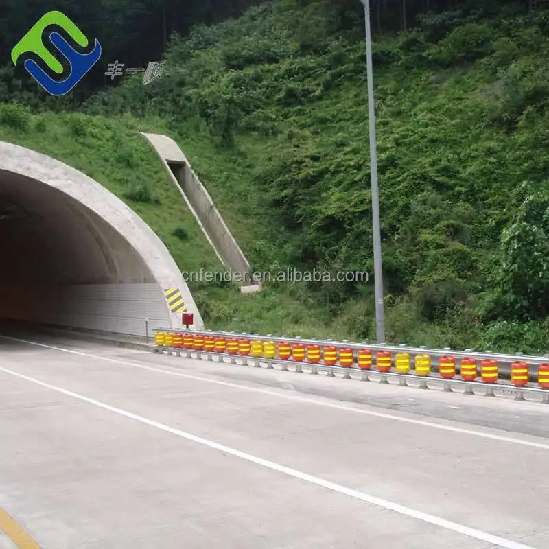 EVA Roller Barrier Rolling safety barrier for Traffic safety roller barrier