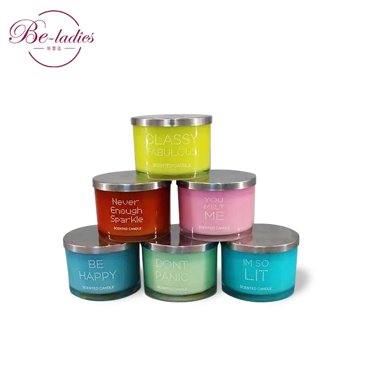Wholesale large Fancy Fragrant Soy Wax Jar Candle for resale