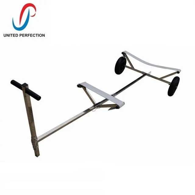 March EXPO 2020 manufacture cheap on sale boat launching trailer hand launching dolly Kayak Trailer for sale