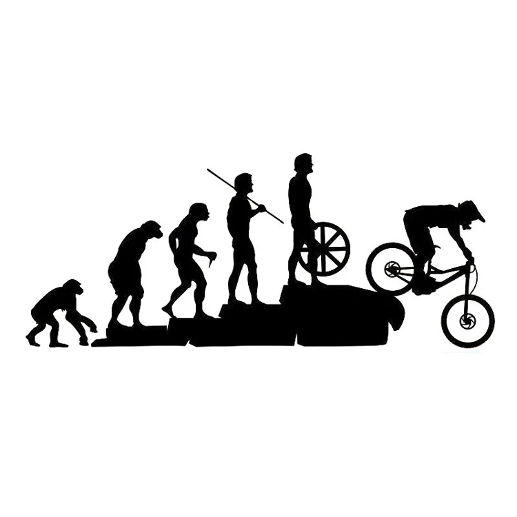 High Quality Fashion Evolution Design Pattern Car Decals Stickers Car Wrap Sticker Car Sticker