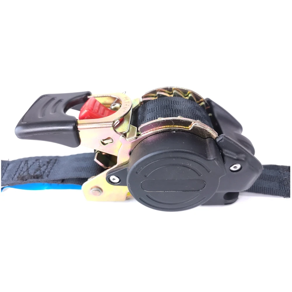 HOT SALE retractable ratchet tie down for boat car motorcycle cargo lashing belt strap automatic retractable tie down strap
