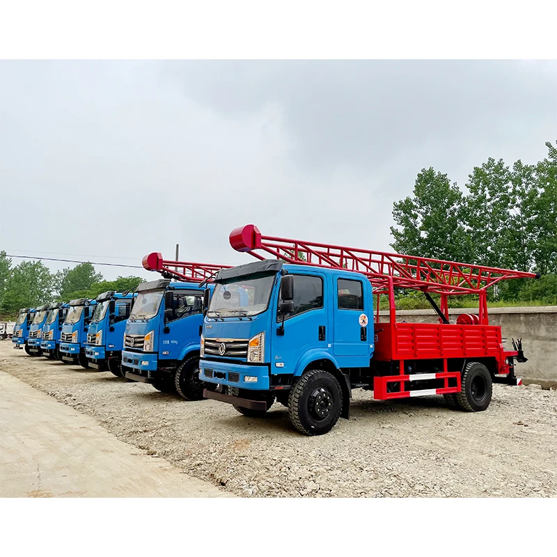 DPP 100 diesel engine truck-mounted earth exploration drilling machine /core rig/drilling rig for soil investigation
