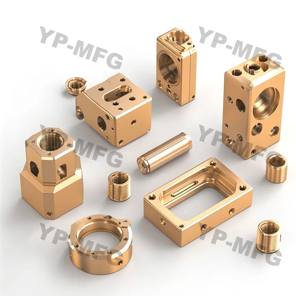 Custom Brass Aluminum Cnc Turning Milling Machining Service CNC Machined Part For Engine Mount Top Support Brace Bracket