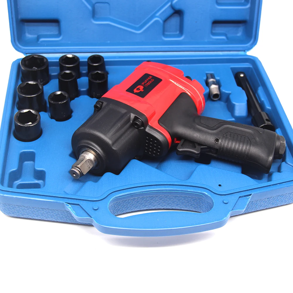 CE approved Impact Wrench Automotive Industrial Pneumatic Air  Impact Drill with Sockets Kit