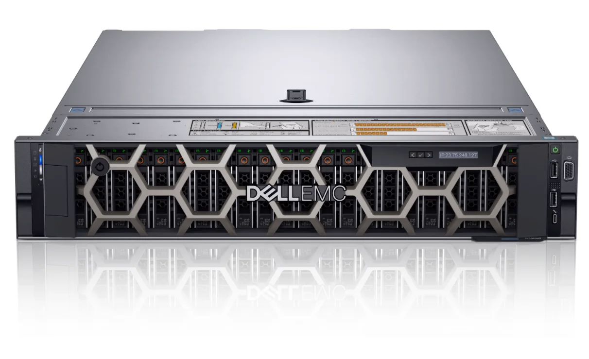 Сервер PowerEdge R740 Intel Xeon Gold 6230R 2 1G 128 ГБ RDIMM 3200MT/s 3 84 ТБ SSD