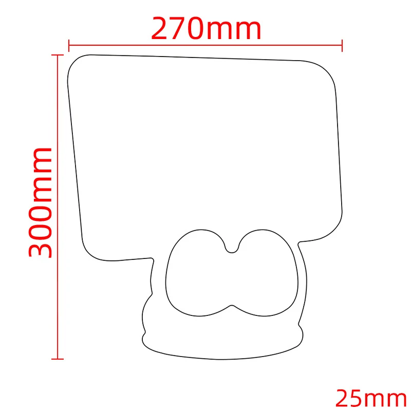 Custom mouse pad anime thickened sponge wrist rest mouse pad Non-slip Hand Wrist Rest Support Mat for Office Gaming PC Computer