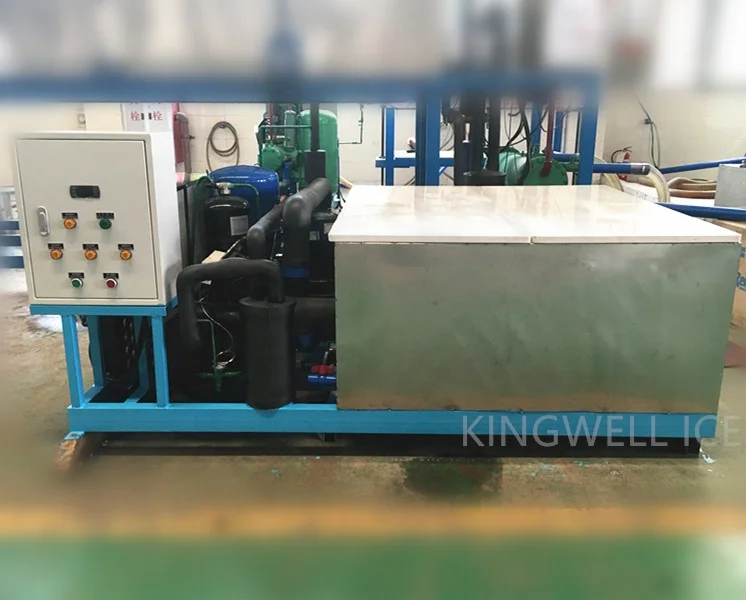 1ton/day block ice making machine with stainless steel molds