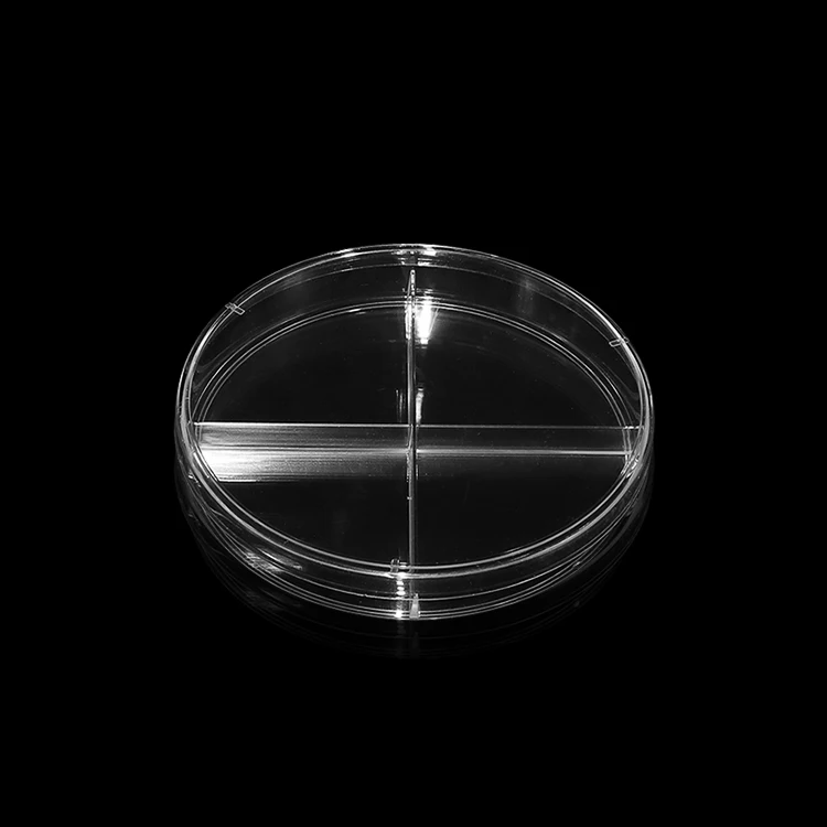 Disposable Laboratory 90mm Plastic Sterile Petri Dish For Sale