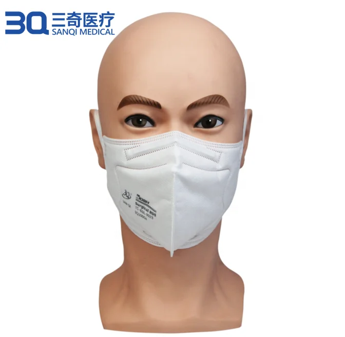 Foldable N95 Face Mask Individual Packaging n95 kn95 facemask Breathable respirator mask n95