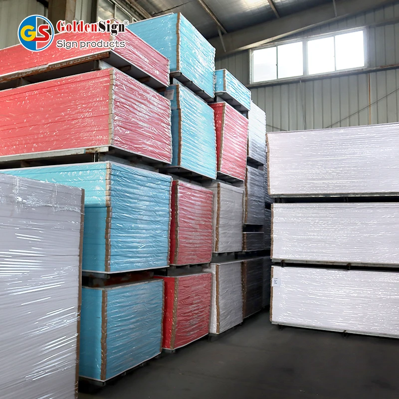 Goldensign 5mm 20mm Styrofoam Sheets PVC Foam Board Sheet