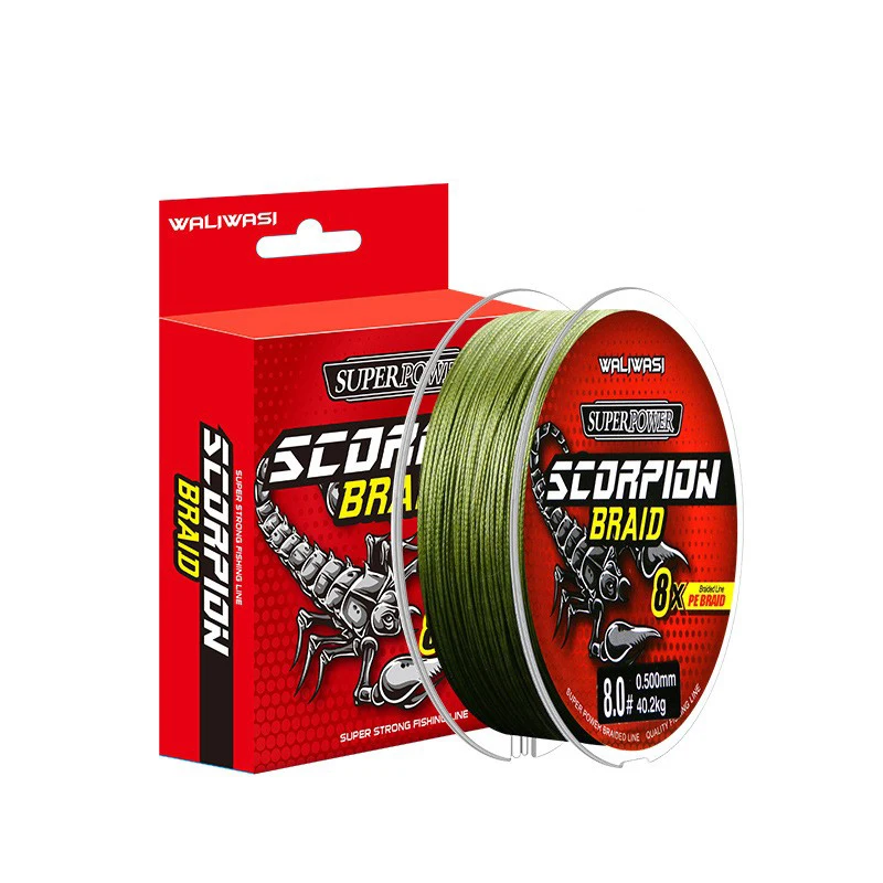 Fast Delivery PE Long Line Fishing Rope Accessories High Quality 8 Strands Fishing Line