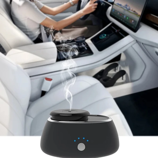 Vibration motion sensor auto work  for car essential oil diffuser wireless car air freshener