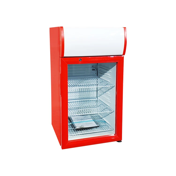 MEISDA SC52B 52L Single Door Mini Display Caviar Refrigerator Single-Temperature Cooler with ETL Certified