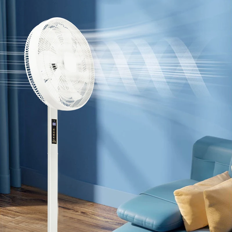 Customization Factory Direct high quality electric floor standing fan 16 inch plastic pedestal stand Fans