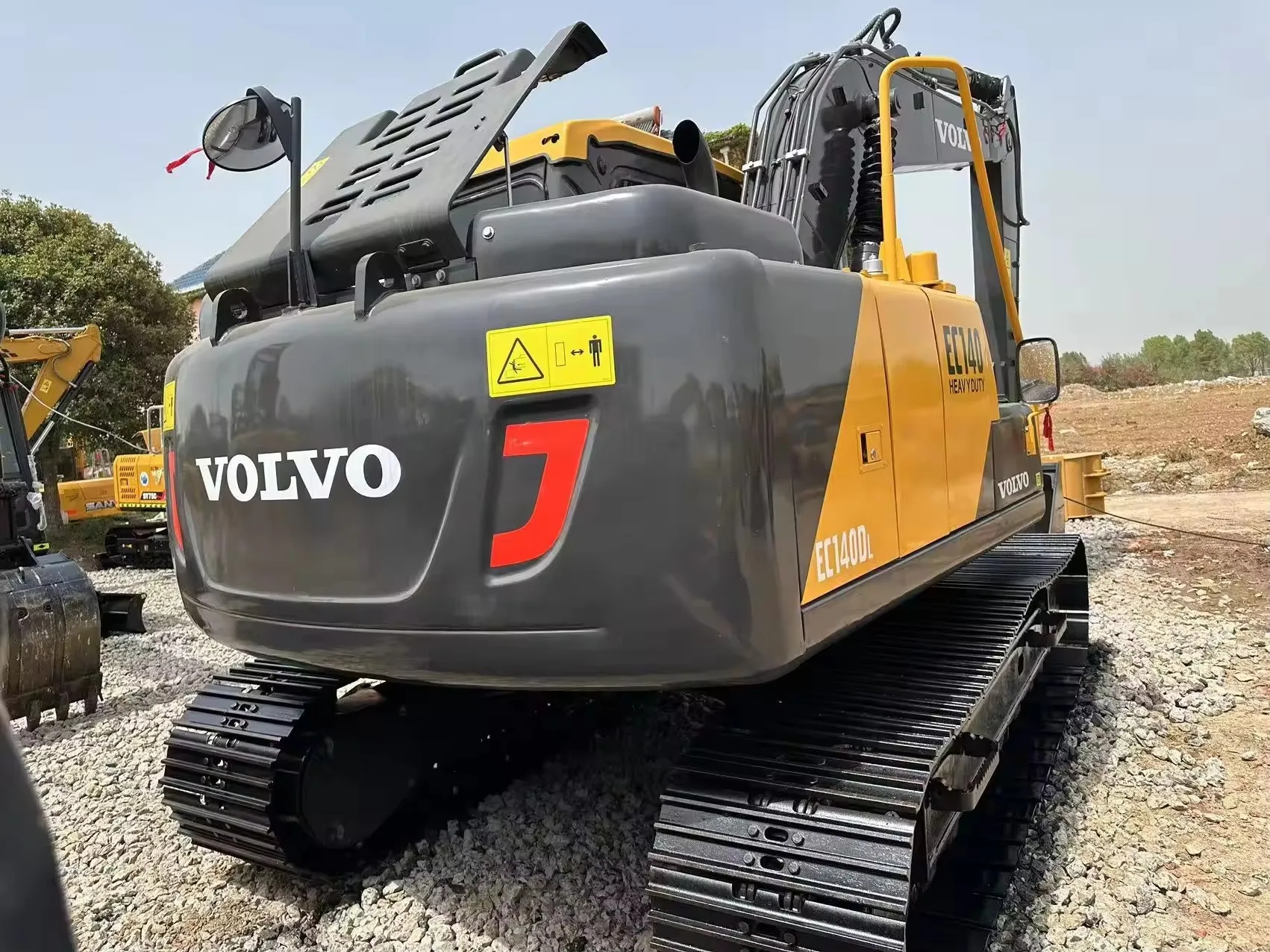 Экскаватор Volvo Ec140 для продажи с 14 тоннами экскаватора Ec140dl Ec140d