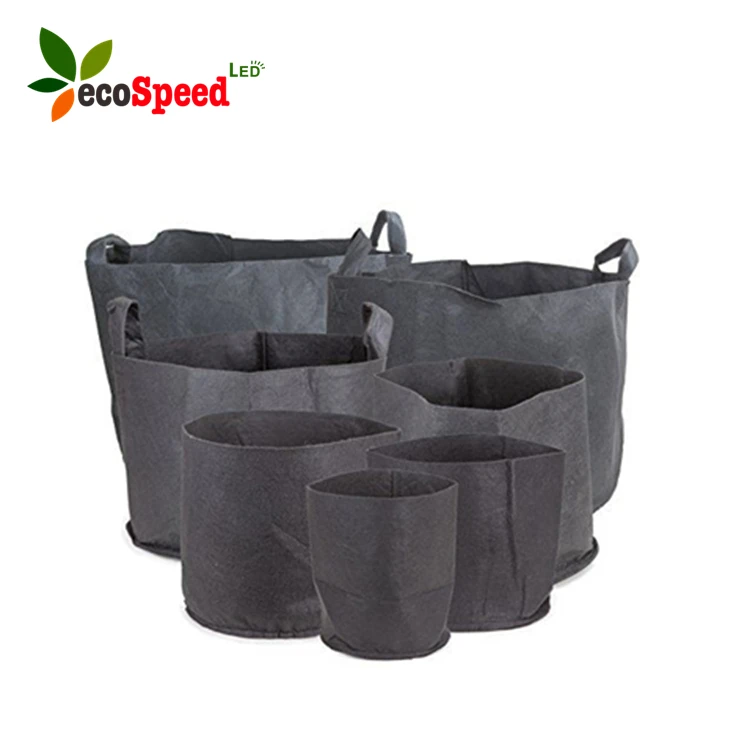 
High quality in stock custom factory wholesale seeding flowering blooming vegetable garden felt fabric 1-100 gallon grow bag 