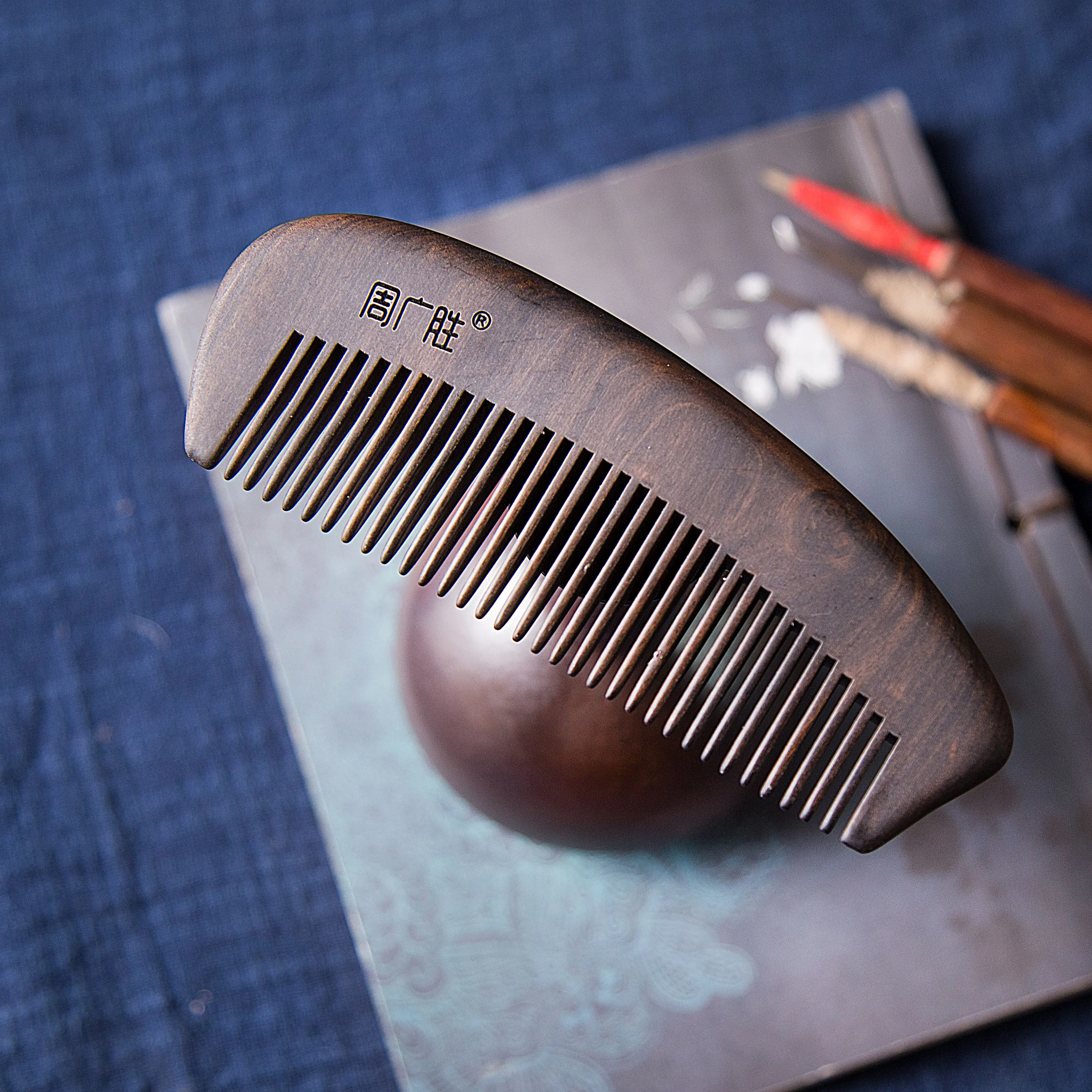 Promotional Gift,Wedding favors,Souvenir  SANDALWOOD  CombCarved comb