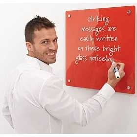 Factory price XUSHAN  Industrial Magnetic Glass Dry Erase colored writing Board - 72 x 48