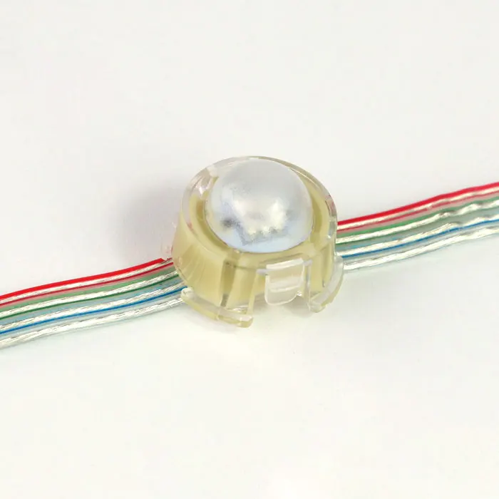 New design rgb 12V dmx led pixel  waterproof  programmable led pixel amusement led point light source 20mm