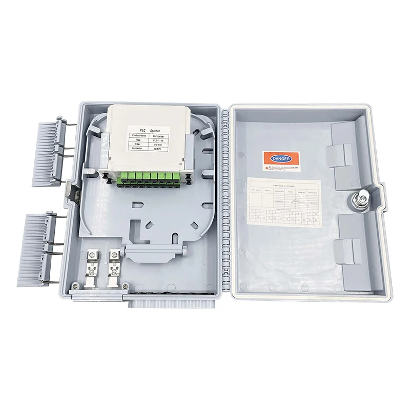 FTTH 16 Core Network Optical Fiber Access Terminal Distribution Point Box FAT 16 Port Splitter Box